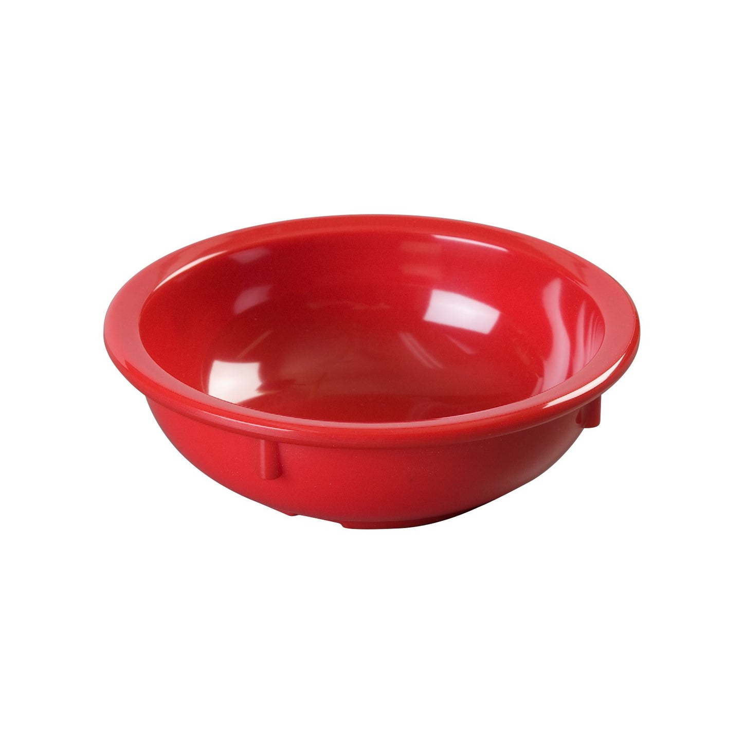 Carlisle KL11805 10 oz Red Kingline Melamine Nappie Bowl