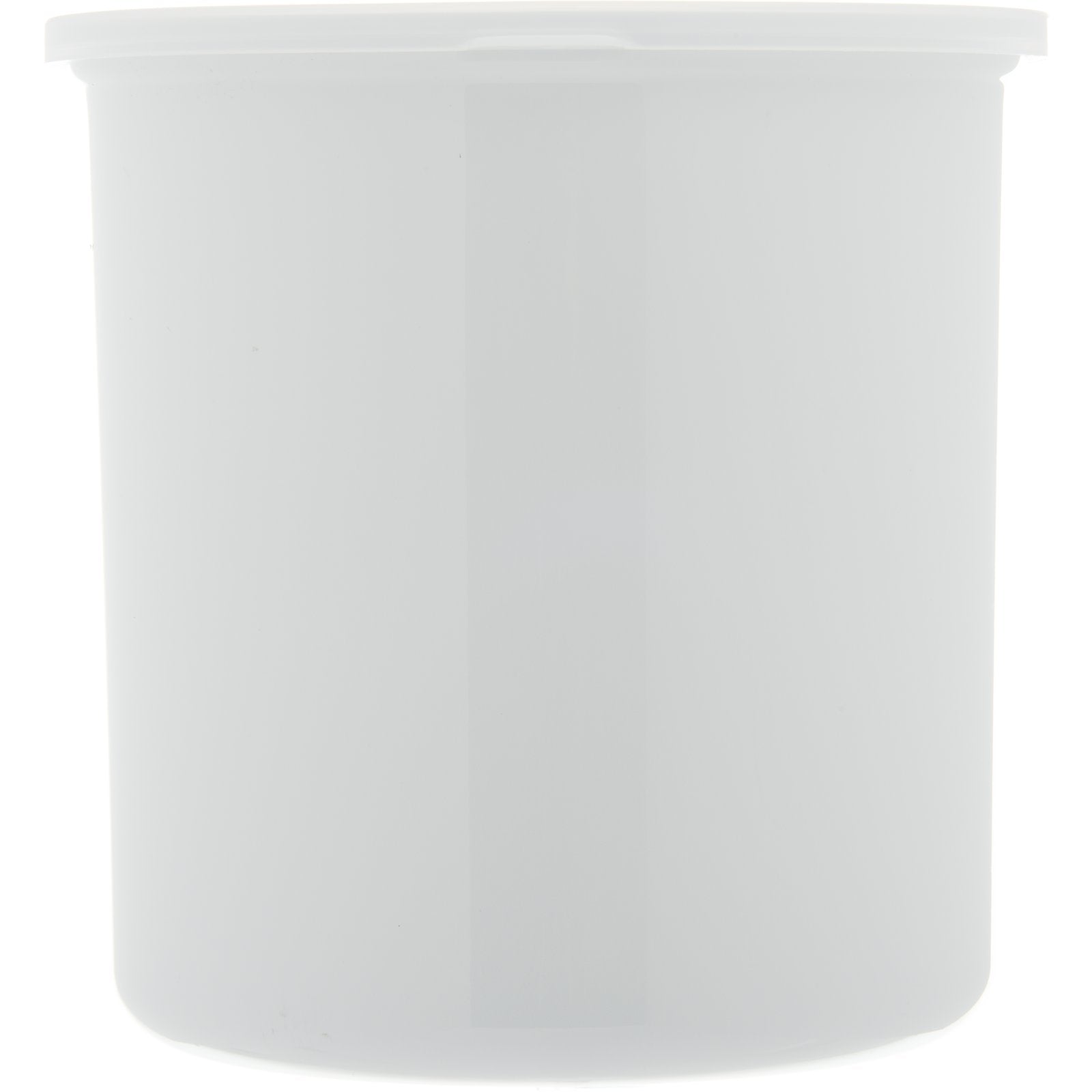 Carlisle 030202 2.7 Qt White Classic Crock with Lid