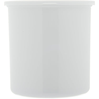 Carlisle 030202 2.7 Qt White Classic Crock with Lid
