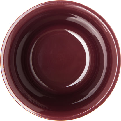 Carlisle DX520061 5 oz Cranberry Polypropylene Fenwick Bowl