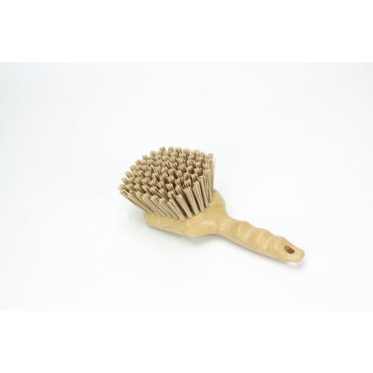 Carlisle 40541EC25 8" Tan Sparta Color Coded Floater Scrub Brush