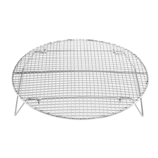 Omcan 46466 12.75" Round Chrome-Plated Steamer Rack