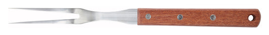 Winco KPF-612 6-1/2" Pot Fork, Wooden Handle