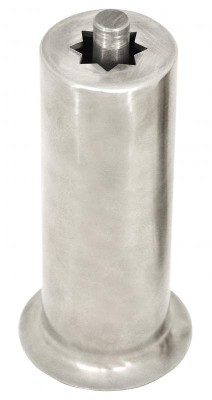 Omcan 41732 20 mm Stainless Steel Churro Spout for Hollow Churros