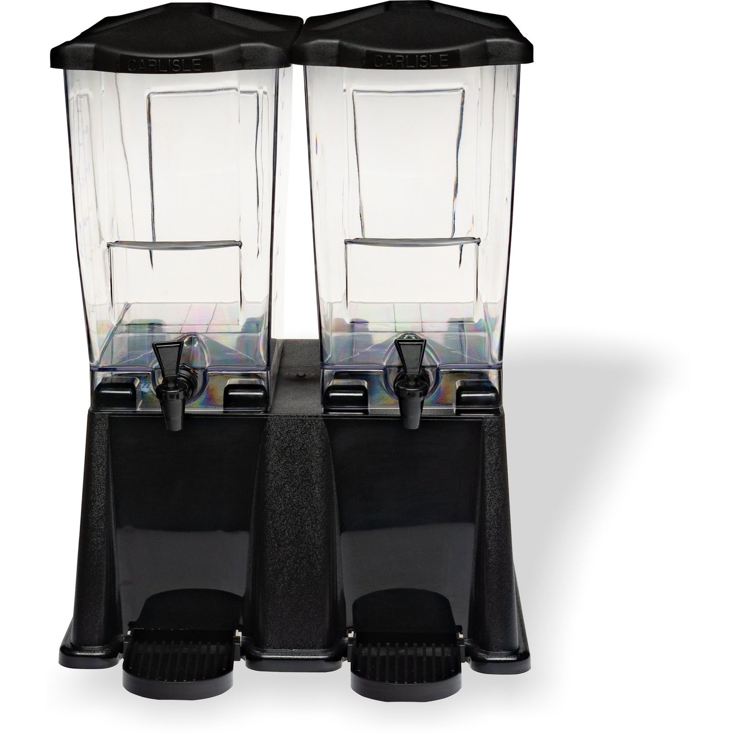 Carlisle 1085103 3.5 Gallon Black Double TrimLine Premium Beverage Dispenser