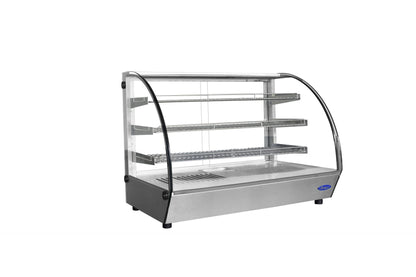 Atosa CHDC-56 5.6 Cuft Curved Countertop Heated Display