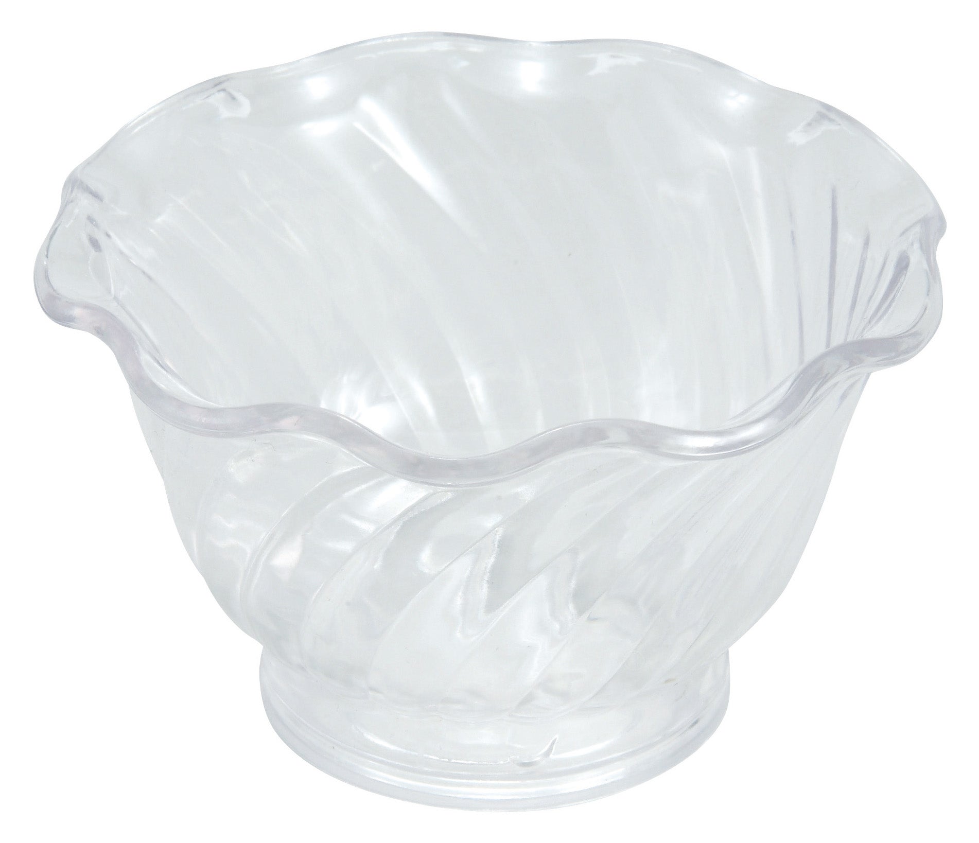 Winco ICC-5C 5 oz. Clear Ice Cream Dish