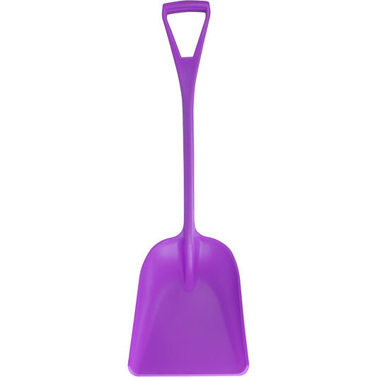 Carlisle 41077EC68 13.75" x 16.5" Purple Sparta Sanitary Shovel