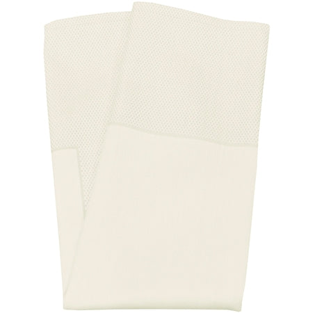 Snap Drape 54432222NH770 22" x 22" Cream Spun Polyester Microfiber Milan Birdseye Napkin