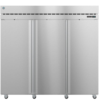 Hoshizaki R3A-FS Three Section Full Stainless Door with Lock Upright Refrigerator