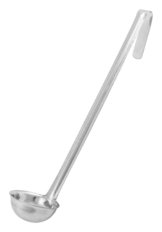 Winco LDIN-0.75 3/4 oz. Stainless Steel Ladle