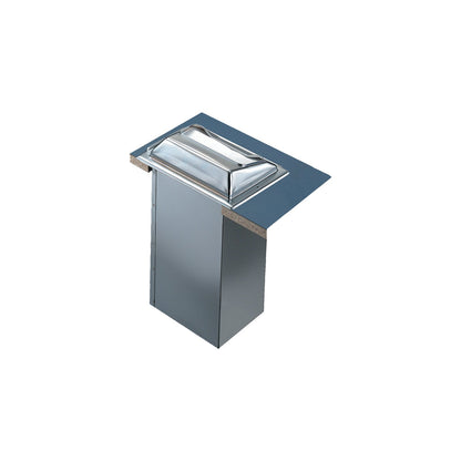 Carlisle H2001SS 750 Napkin Stainless Steel Classic In-Counter Napkin Dispenser, Fullfold Classic Face