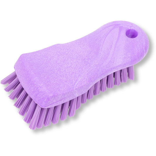 Carlisle 40521EC68 6" Purple Sparta Color Coded Hand Scrub Brush