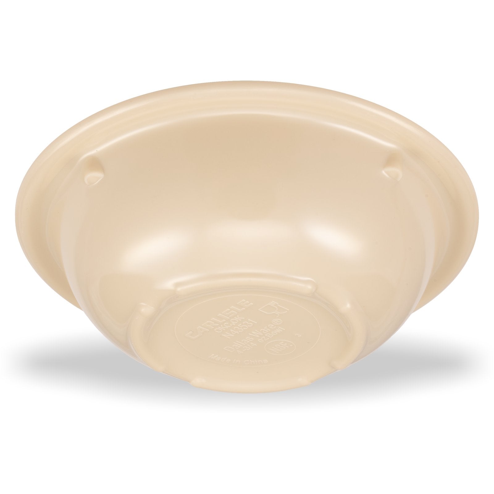 Carlisle 43531-825 4.75 oz Tan Dallas Ware Melamine Fruit Bowl