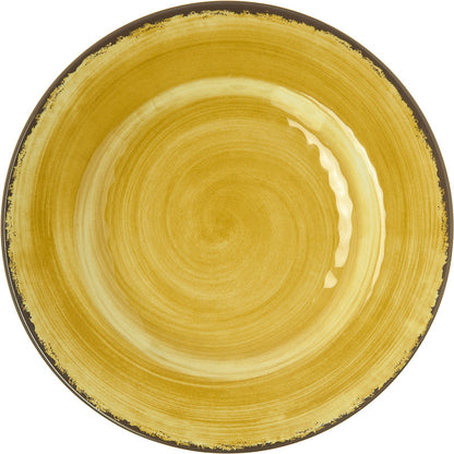 Carlisle 5400213 9" Amber Mingle Melamine Dinner Plate