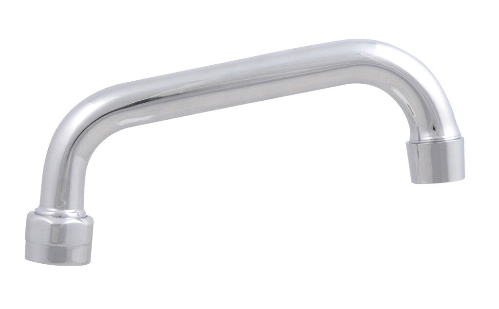 BK Resources EVO-SPT-6 6" Stainless Steel Evolution Series Swing Spout, 2.0 GPM Flow Rate
