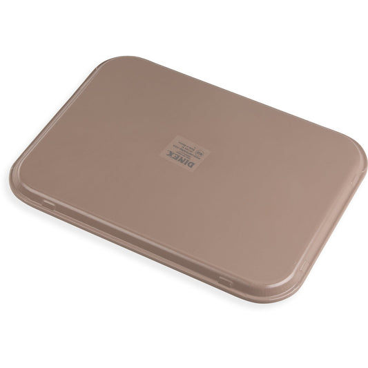 Dinex DX1089M31 15" x 20" Latte Flat Glasteel Tray