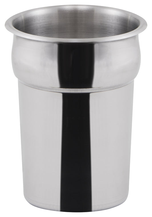 Winco INS-2.5 2.5 Qt. Stainless Steel Inset