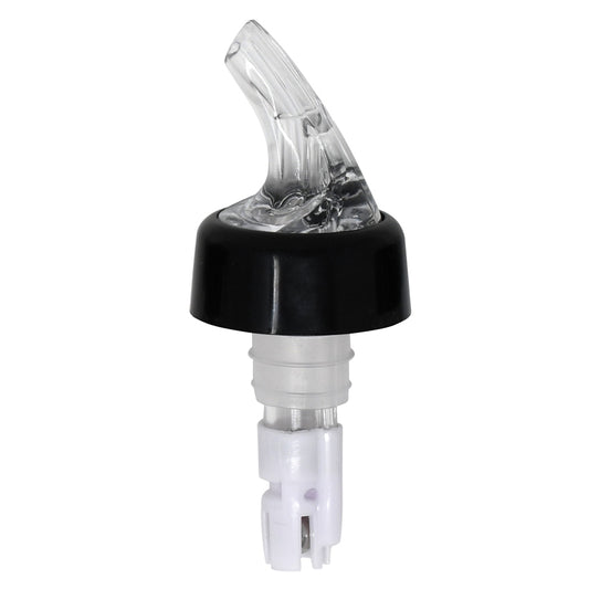 Omcan 80885 2 oz Spout / White Tail Measured Liquor Pourer with Collar