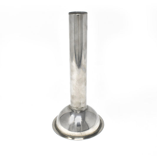 Omcan 10033 30mm Stainless Steel Grinder Spout for #32 Meat Grinder