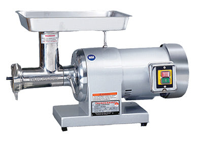 Thunderbird TB-400E 14-20 lbs/min #22 Stainless Steel Meat Grinder