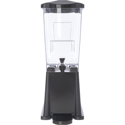 Carlisle 1085203 3.5 Gallon Black TrimLine Economy Beverage Dispenser