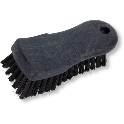 Carlisle 40521EC03 6" Black Sparta Color Coded Hand Scrub Brush