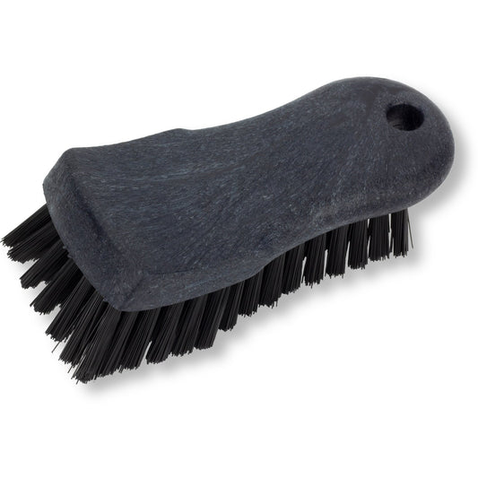 Carlisle 40521EC03 6" Black Sparta Color Coded Hand Scrub Brush