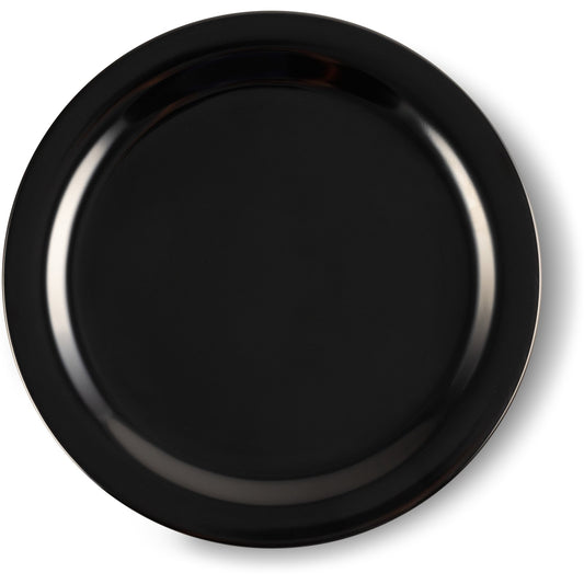 Carlisle 4350103 9" Black Dallas Ware Melamine Dinner Plate
