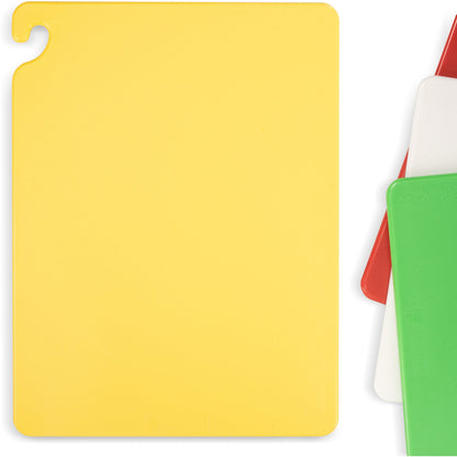 San Jamar CB1824QS 18" x 24" x 0.5" Cut-N-Carry Cutting Board