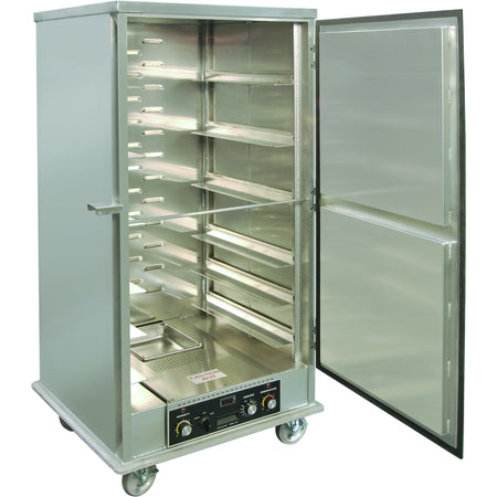 Dinex DXP1012U Silver Aluminum Insulated Universal Heated Proofer Cabinet