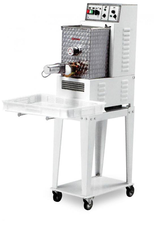 Omcan 13364 Floor Model Heavy-Duty Pasta Machine with 8.8 lbs. Tank Capacity