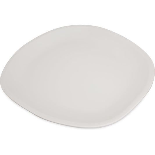 Carlisle 5310223 13" Cement Oblong Ridge Melamine Platter