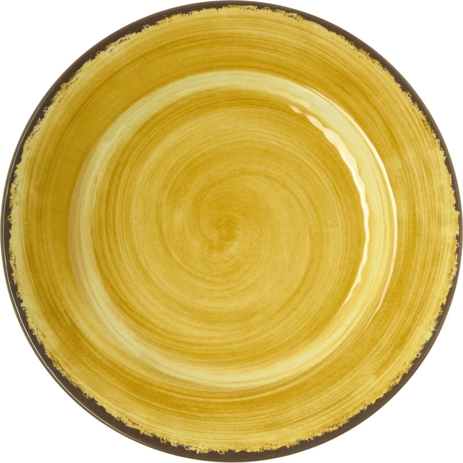 Carlisle 5400113 11" Amber Mingle Melamine Dinner Plate