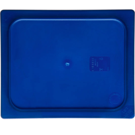 Carlisle 10232B60 1/2 Size Dark Blue Polyethylene Smart Lids Food Pan Lid