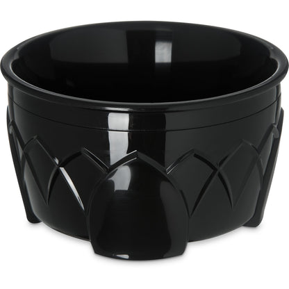 Carlisle DX530003 9 oz Onyx Polypropylene Fenwick Bowl