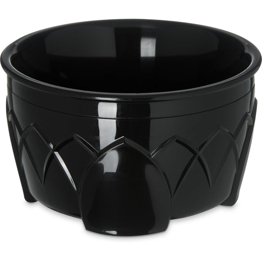 Carlisle DX530003 9 oz Onyx Polypropylene Fenwick Bowl