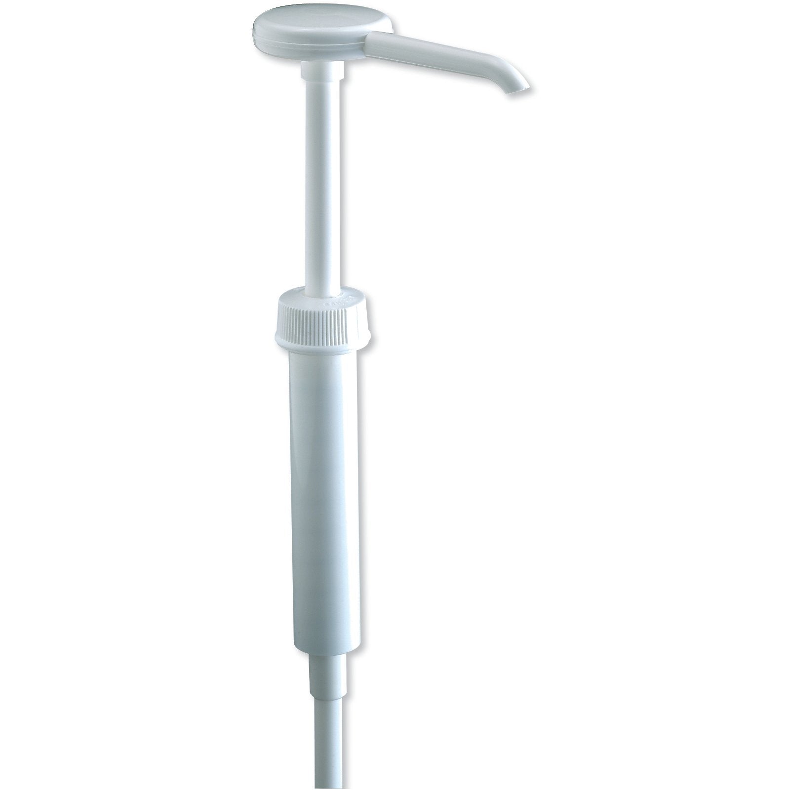 San Jamar P7300 White Economy Pumps (2 packs)