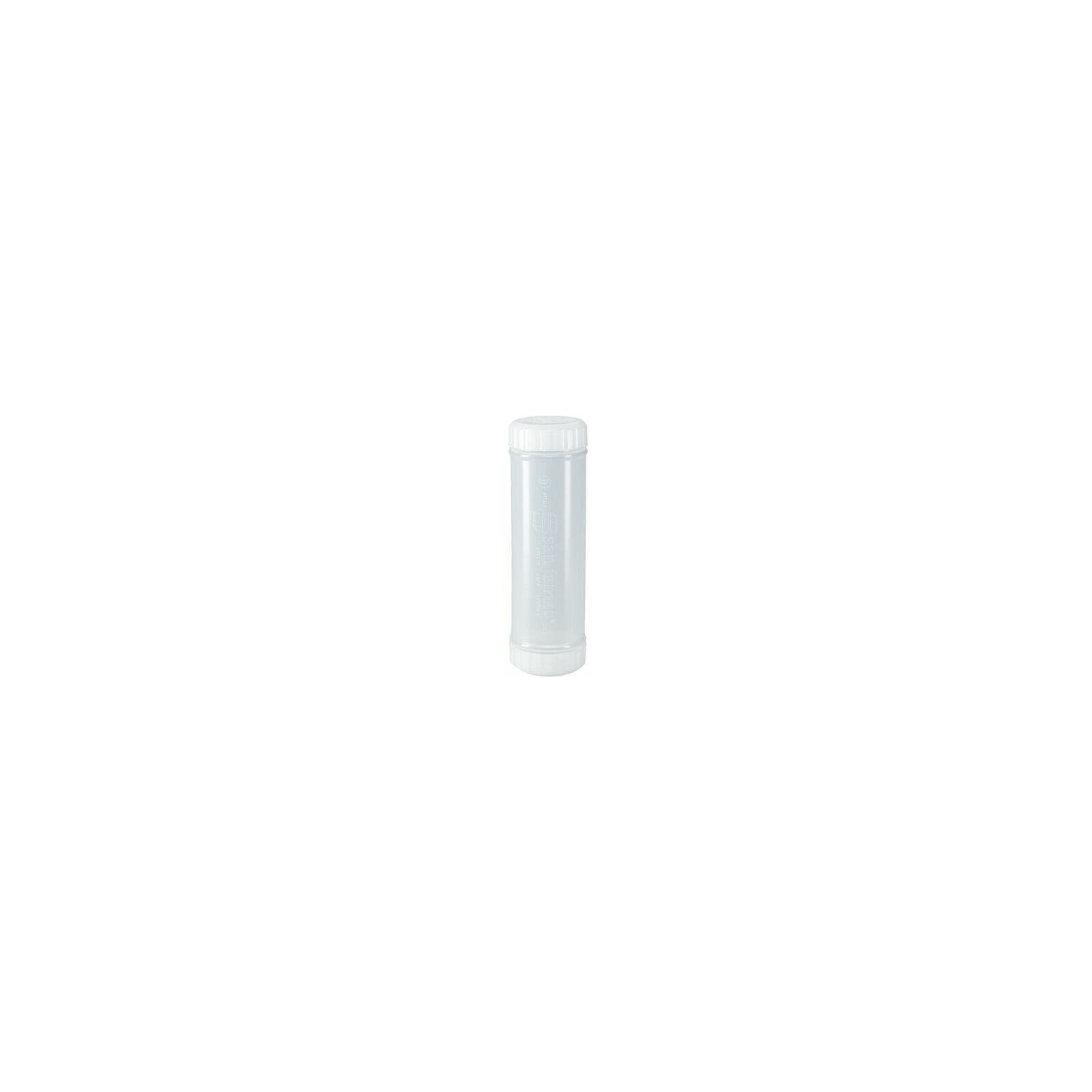 San Jamar 857324L 24 oz Natural EZ-KLEEN Sauce Bottle - Blue Valve - High Viscosity - 6 pack