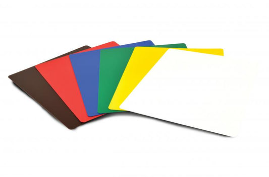 Omcan 41195 18" x 24" x 1/16" 6 Color-Coded Polyethylene Flexible Cutting Boards