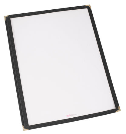 Winco PMC-9K Black Single Menu Cover