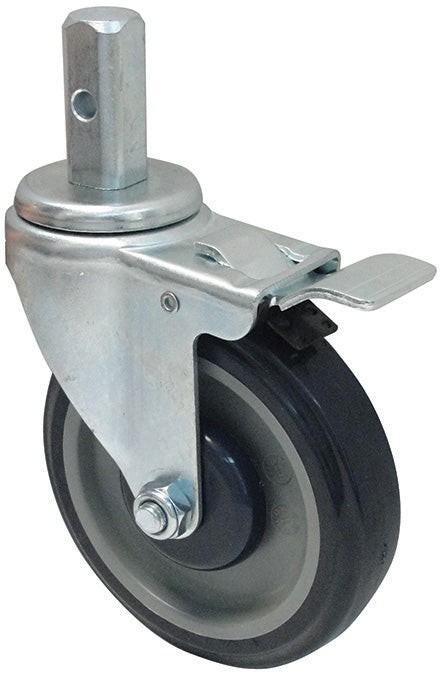Winco ALRC-5HK Caster w/Brake for ALRK & AWRK Series, Heavyweight