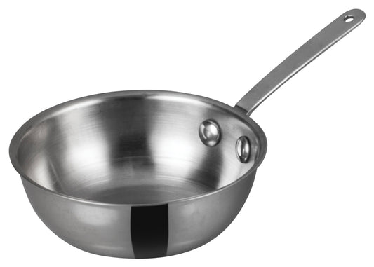 Winco DCWD-101S 3-3/8" Stainless Steel Mini Wok