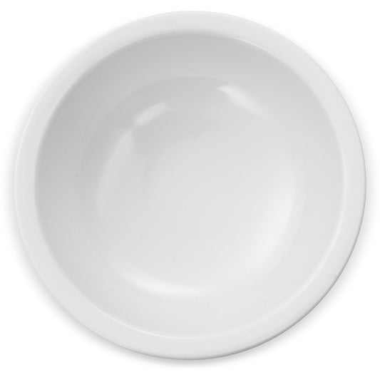Carlisle KL11802 10 oz White Kingline Melamine Nappie Bowl