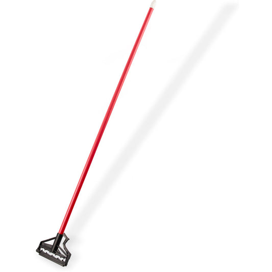 Carlisle 4166405 60" Red Fiberglass Sparta Spectrum Quik-Release Mop Handle