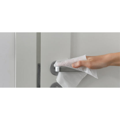 WipesPlus 33900 White Disinfecting Surface Wipes, Canister (12/240s)