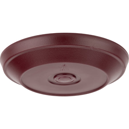 Carlisle DX107761 9-1/2" D Cranberry Polypropylene Insul-Base for Insulated Domes