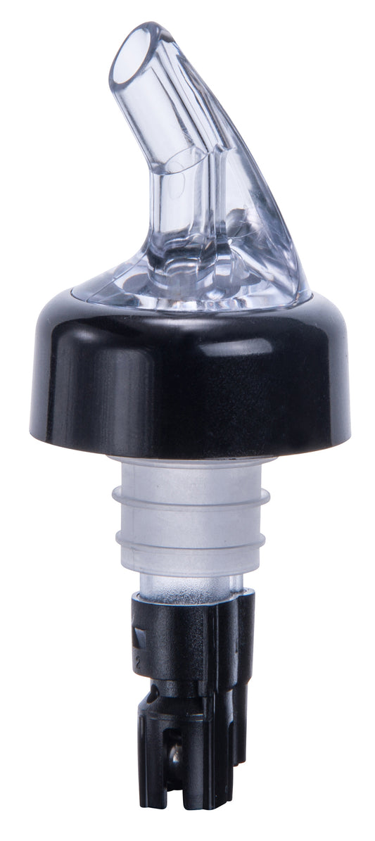 Winco PPA-063 5/8 oz. Black Tail Measured Pourer