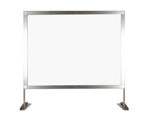 Omcan 46763 34" W X 32.5" H Clear Polycarbonate Countertop Panel