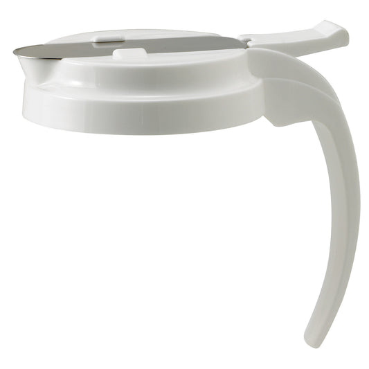 Winco PSUD-WLID White Syrup Dispenser Lid for 32oz/48oz